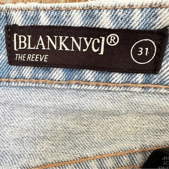 Blanc NYC Reeve High Rise Short in Feel For You - Size 31 - NWT - Picture 3 of 6